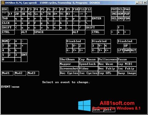 Скріншот DOSBox для Windows 8.1
