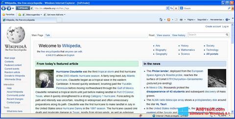 Скріншот Internet Explorer для Windows 8.1