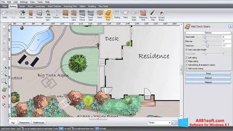 Скріншот Realtime Landscaping Architect для Windows 8.1