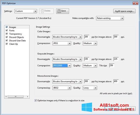 Скріншот Adobe Acrobat Pro DC для Windows 8.1