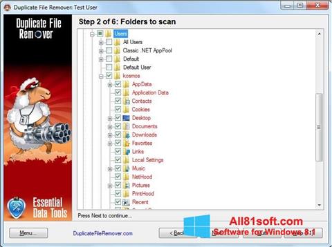 Скріншот Duplicate File Remover для Windows 8.1