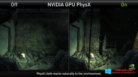 Скріншот NVIDIA PhysX для Windows 8.1