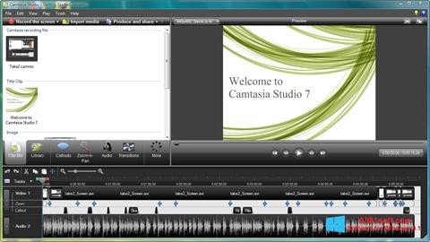 Скріншот Camtasia Studio для Windows 8.1