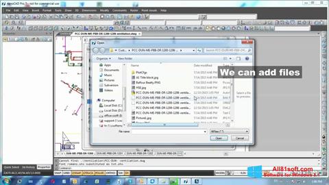 Скріншот nanoCAD для Windows 8.1