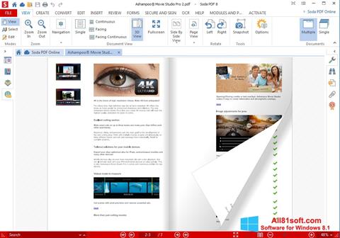 Скріншот Soda PDF для Windows 8.1