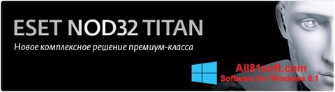 Скріншот ESET NOD32 Titan для Windows 8.1