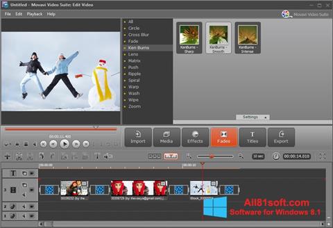 Скріншот Movavi Video Suite для Windows 8.1