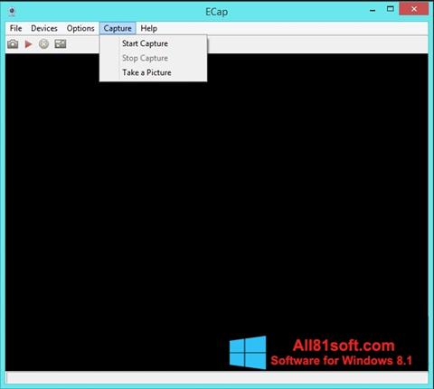 Скріншот ECap для Windows 8.1