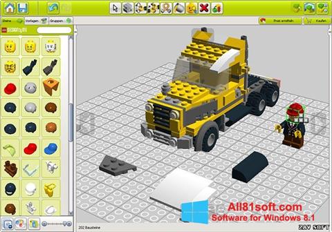 Скріншот LEGO Digital Designer для Windows 8.1