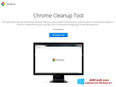 Скріншот Chrome Cleanup Tool для Windows 8.1