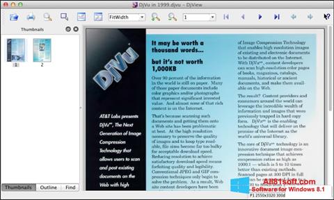 Скріншот DjView для Windows 8.1