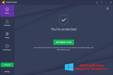 Скріншот Avast Premier для Windows 8.1