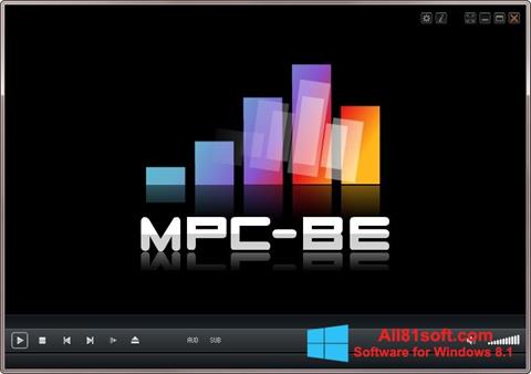 Скріншот MPC-BE для Windows 8.1