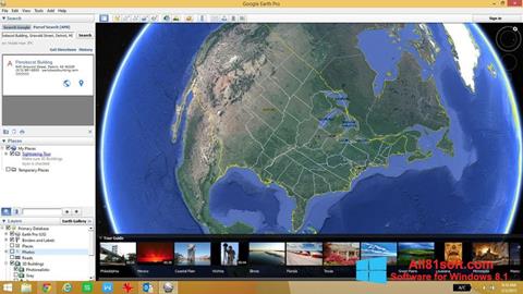 Скріншот Google Earth Pro для Windows 8.1
