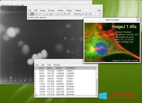 Скріншот ImageJ для Windows 8.1