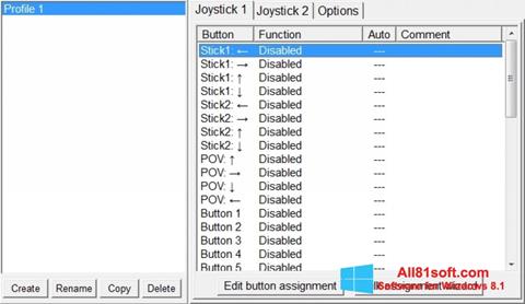 Скріншот JoyToKey для Windows 8.1