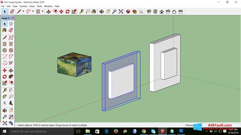 Скріншот SketchUp Make для Windows 8.1
