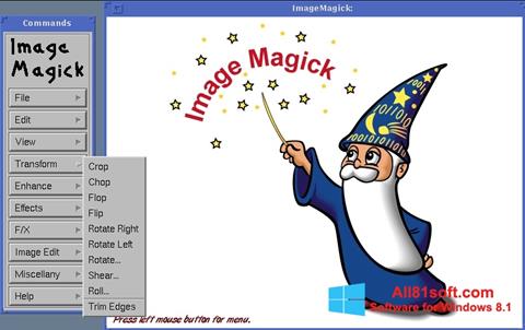 Скріншот ImageMagick для Windows 8.1